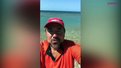 Ata Demirer'den müsilaj açıklaması: Deniz cam gibi...