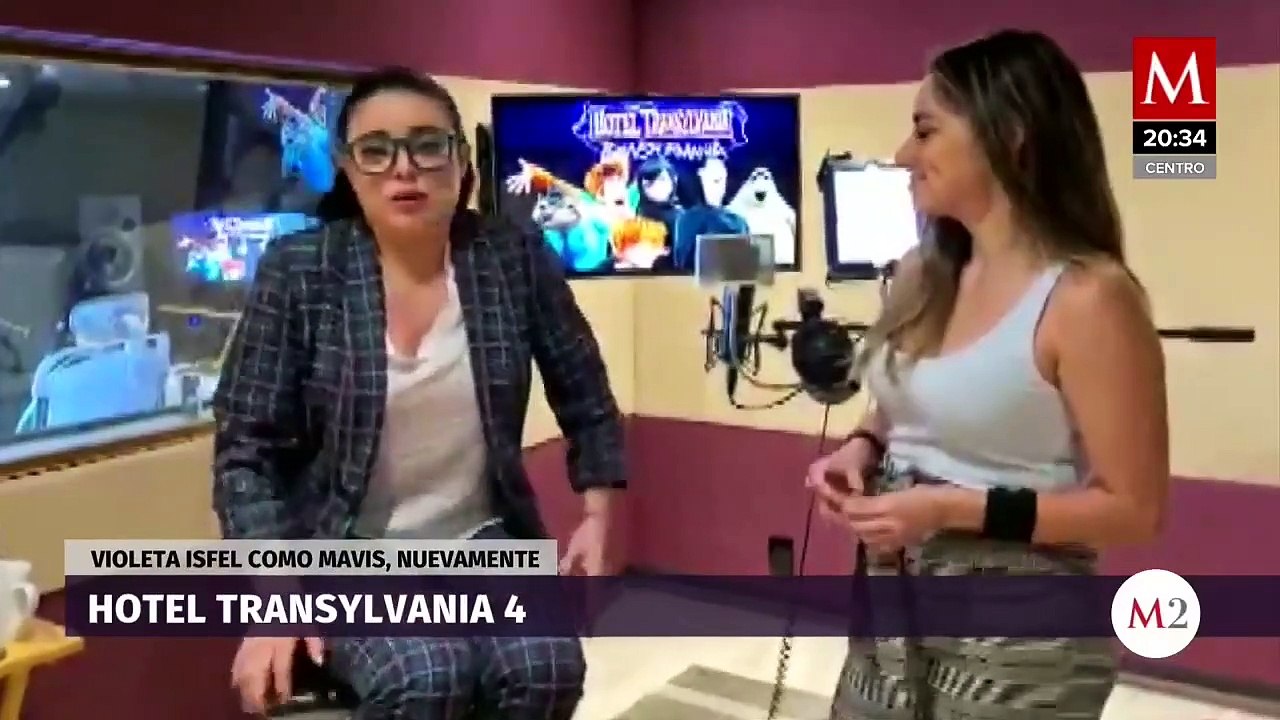 Violeta Isfel en Hotel Transylvania 4 | M2 con Violeta Moreno