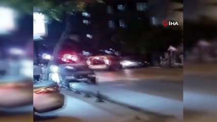 Pendik’te polisin panelvan minibüsü kovalama anları nefes kesti