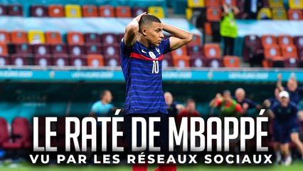 TWITTER DÉCOUPE KYLIAN MBAPPÉ APRÈS SON PÉNALTY RATÉ FACE À LA SUISSE