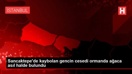 23 gündür kayıp olan gencin cesedi ormanda ağaca asıl halde bulundu