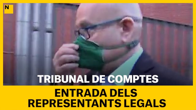 Entrades al Tribunal de Comptes dels representants legals