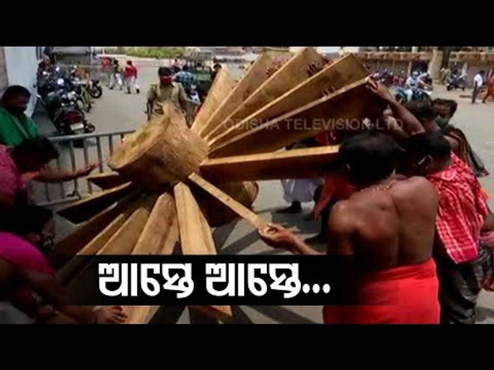 Chariot Work For Puri Rath Yatra In Progress