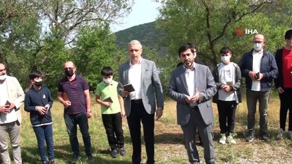 Kur'an-ı Kerim ve dua ile 28.5 kilometre yaya yürüdüler