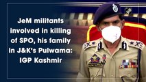 JeM militants involved in killing of SPO, his family in J&K’s Pulwama: IGP Kashmir