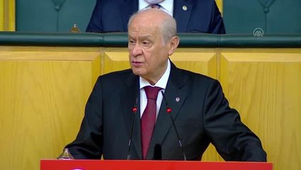 Bahçeli: "(Katarlı gençlerin sınavsız tıp okuyacağı iddiası) Yalan makinesi yine tekleyip su kaynattı"