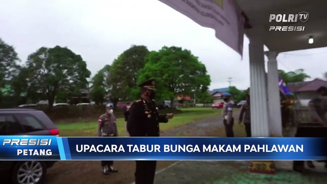 Kapolres Kapuas Hulu Ziarah ke Makam Pahlawan Manalo Marajuang