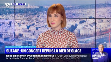 Comment Suzane s'est-elle préparée à son concert sur la Mer de Glace ? - BFMTV répond à vos questions