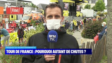 BFMTV répond à vos questions : Pourquoi autant de chutes sur le Tour de France ? - 29/06