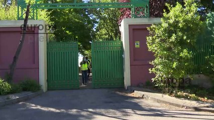 Policía en el domicilio de José Luis Moreno tras su detención