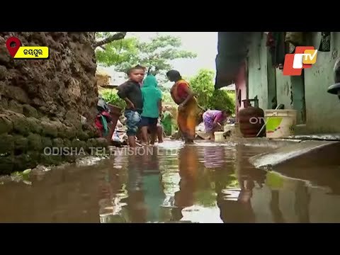 Heavy Rainfall Triggers Water Logging In Jeypore, Residents Bring Serious Allegation Against Admin
