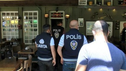 Maltepe'de kaçak ve sahte alkol denetimi