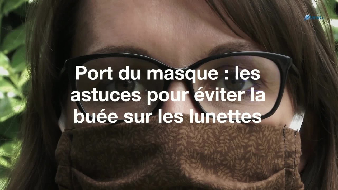 Port du masque : les astuces pour éviter la buée sur les lunettes