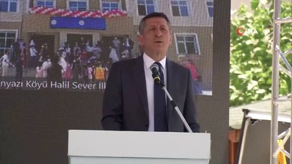 Millî Eğitim Bakanı Ziya Selçuk: 'Gençlerimize fırsat adaleti sağlamak istiyoruz'