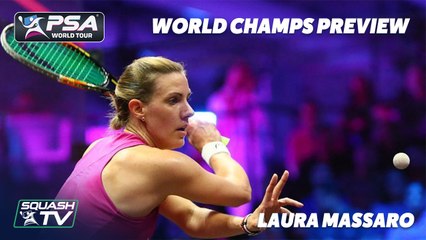 Squash: Laura Massaro - 2020/21 World Champs Preview