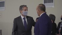 Çavuşoğlu, G20 Dışişleri Bakanları toplantısında ABD Dışişleri Bakanı Blinken ile sohbet etti