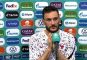 English interview with France's Hugo Lloris after the loss to Switzerland at Euro 2020