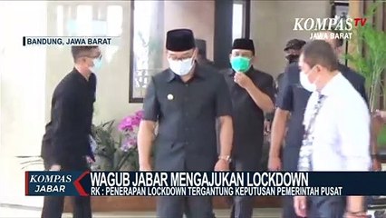 Ini Kata RK Soal Wacana Lockdown Regional