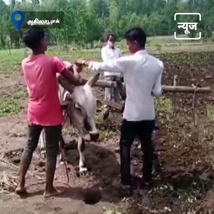 Man Modifies His Bike For Agriculture Purpose in Telangana