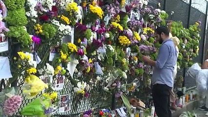 Immeuble effondré aux Etats-Unis: un "mur de l'espoir" en souvenir des victimes