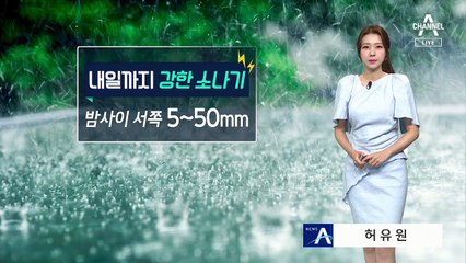 [날씨]내일까지 강한 소나기…장마전선 북상 중