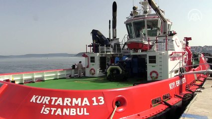 Çanakkale Boğazı'nın son teknolojiyle donatılan yeni kurtarma römorkörü görev başında
