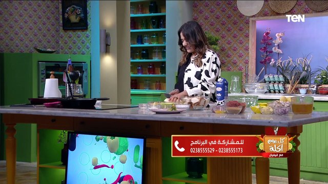 كل يوم أكلة | الحلو وصل .. طريقة عمل كيك الموز بالقرفة بالفينو