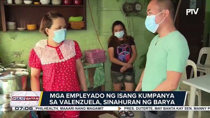Mga empleyado ng isang kumpanya sa Valenzuela, sinahuran ng barya; Alkalde ng lungsod, ipinatawag ang may-ari ng kumpanya