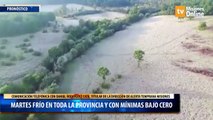 Martes frío en toda la provincia y con mínimas bajo cero