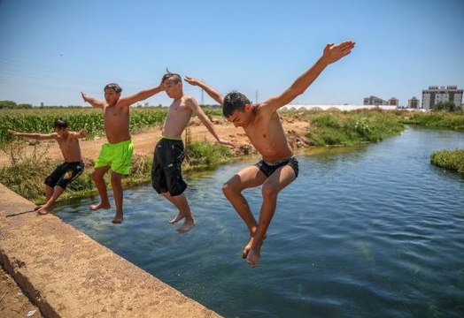 ANTALYA'DA SULAMA KANALINDA TEHLİKELİ SERİNLİK