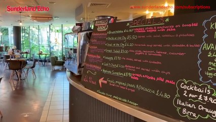 Bennelli's coffee shop at Sunderland Museum and Winter Garden