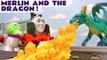 Thomas and Friends Merlin Magic Adventure with the Funlings Toys Stop Motion Toy Episode Animation Video for Kids with Toy Trains and Dragons by Kid Friendly Family Channel Toy Trains 4U