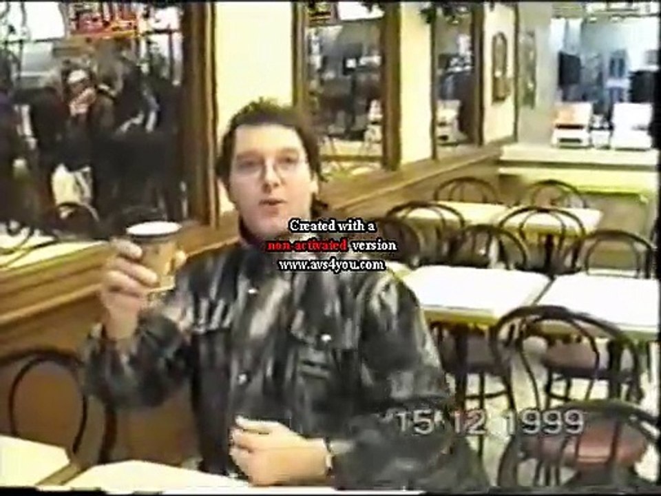 thierry au mc donal s a strasbourg le 15 decembre 1999