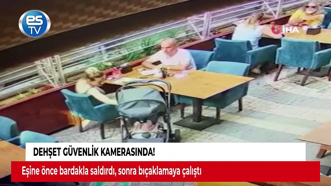 Dehşet güvenlik kamerasında!