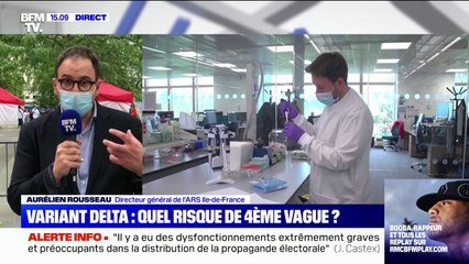 Aurélien Rousseau, directeur de l'ARS Ile-de-France: Face au variant Delta, "notre bataille, c'est celle de la vaccination"