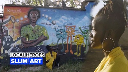 Local heroes: Empowering murals in the Kenyan slums