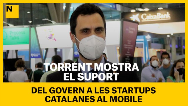 Torrent mostra el suport del Govern a les startups catalanes al Mobile