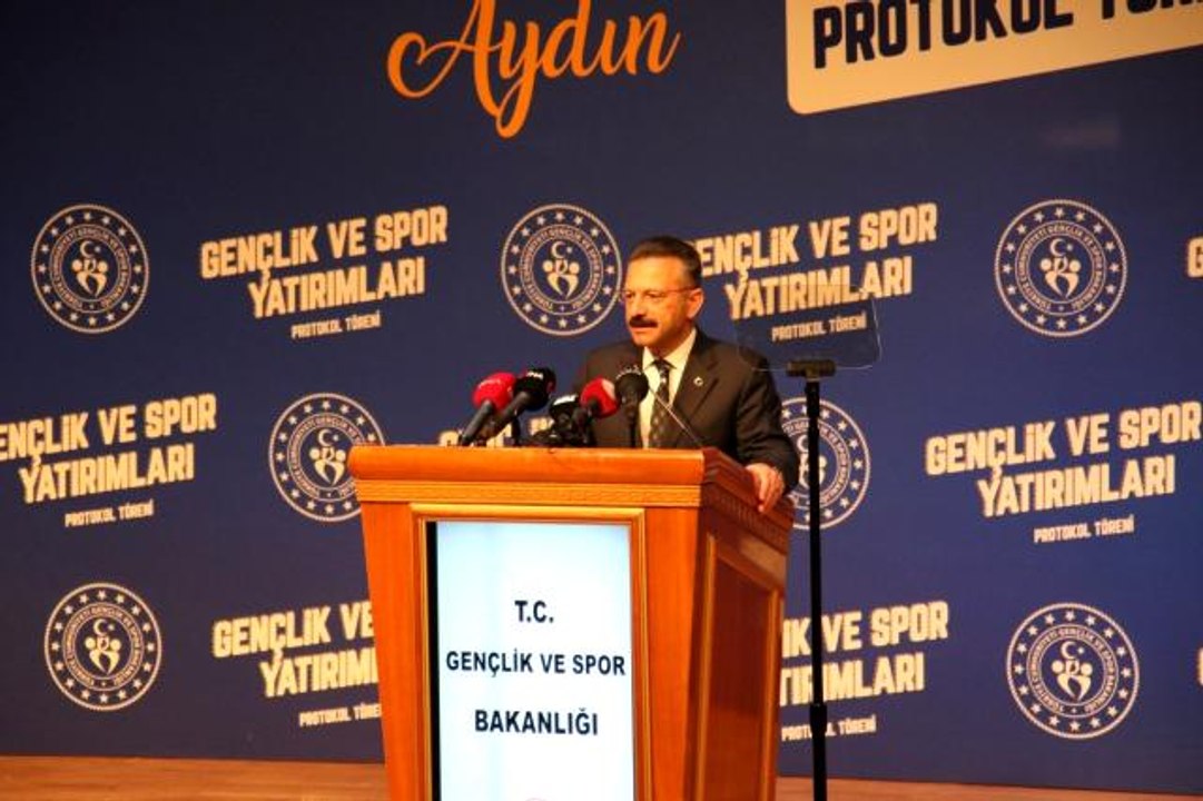 Aydın Valisi Aksoy: "Bu spor yatırımlarının suç ve suçlularla mücadelede bize çok önemli katkılar sağlayacağını biliyorum"