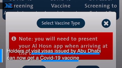 Tourists can now get Covid-19 vaccine in Abu Dhabi