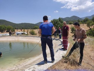 YANGIN SÖNDÜRME HAVUZUNA GİREN 2 ÇOCUK BOĞULDU