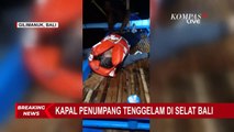Terjadi Insiden Kapal Tenggelam di Perairan Selat Bali, Diduga Akibat Terseret Arus