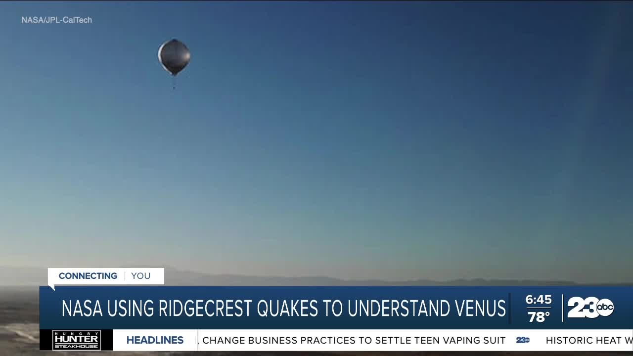 Ridgecrests quakes being studied to better under Venus