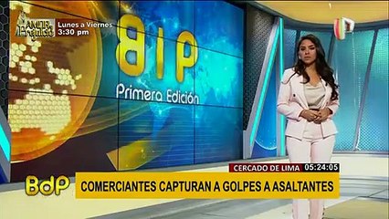 Claudia Chiroque y Pamela Acosta reel informativo edición lunes 28 de junio
