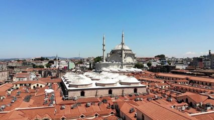 Tarihi Kapalıçarşı'nın çatısı 1 Temmuz'da ziyarete açılıyor