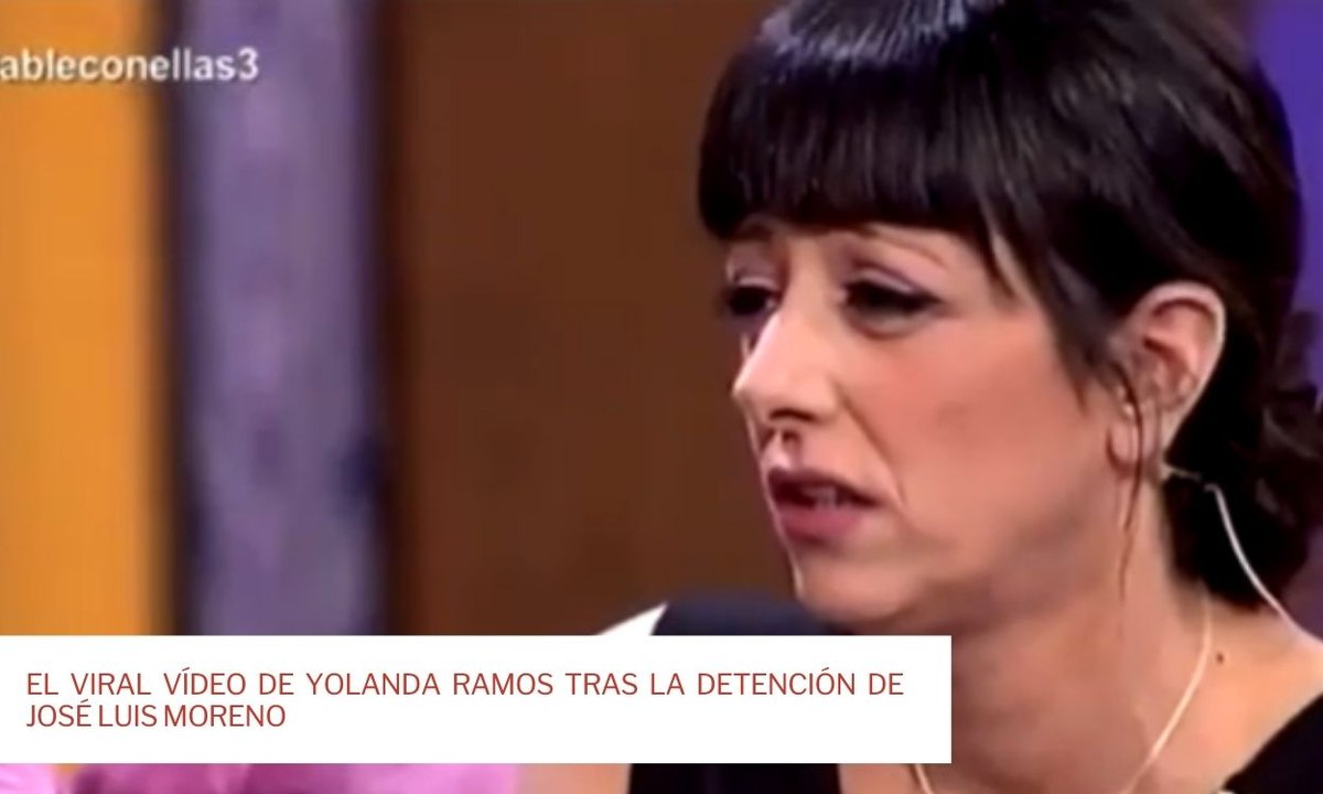 El vídeo viral de Yolanda Ramos tras la detención de José Luis Moreno -  Vídeo Dailymotion