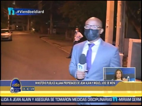 #ElDía / Ministerio Público allana propiedades de Jean Alain y Miguel José De Moya / 29 de junio 2021