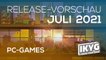 Games-Release-Vorschau - Juli 2021 - PC