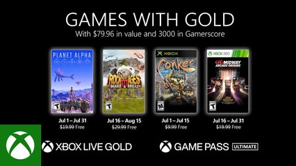 sabio Jabeth Wilson Evaporar Xbox - Juegos Games With Gold Julio 2021 - Vídeo Dailymotion