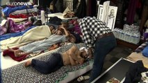 Hungerstreik undokumentierter Migranten in Belgien