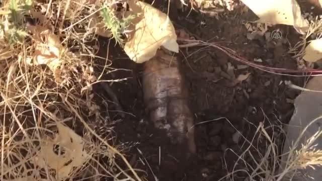 MSB, teröristlerin tuzakladığı EYP'lerin imha edilme görüntüsünü paylaştı